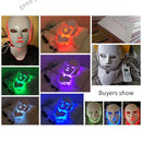 LED Light Therapy Facial Mask for Wrinkles Skin